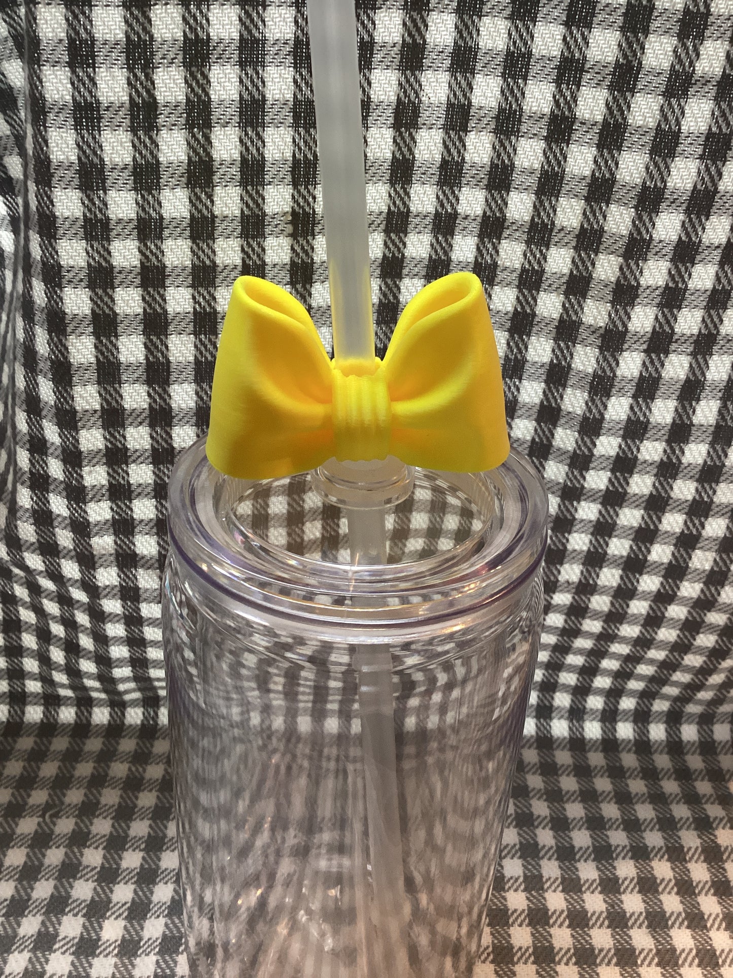 Large straw topper