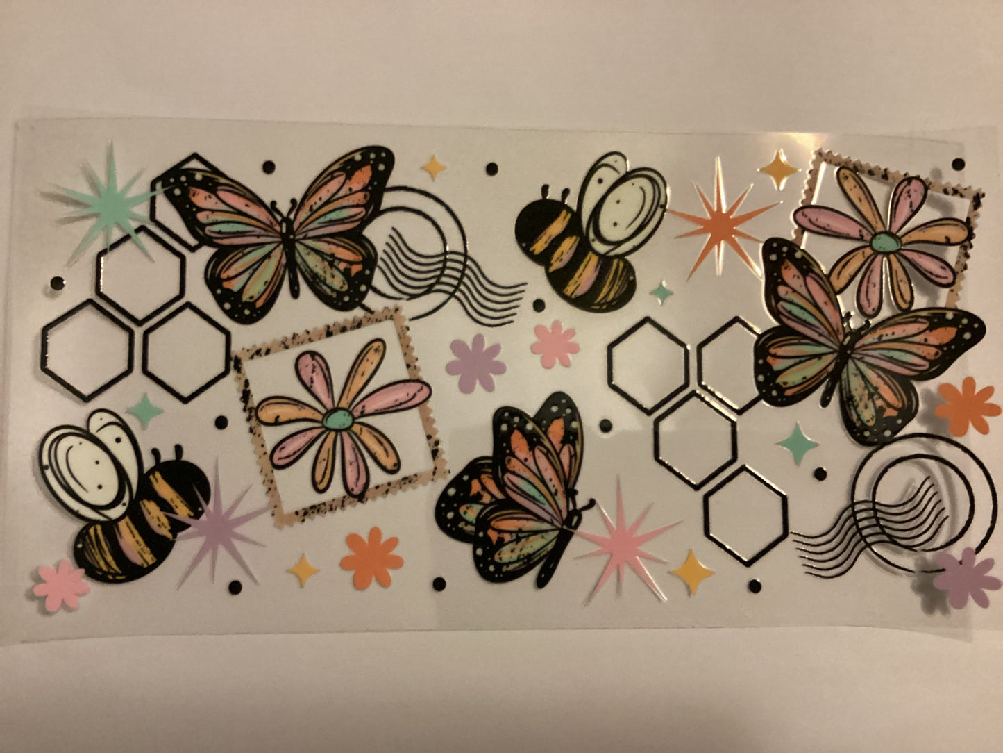 Bees and butterflies
