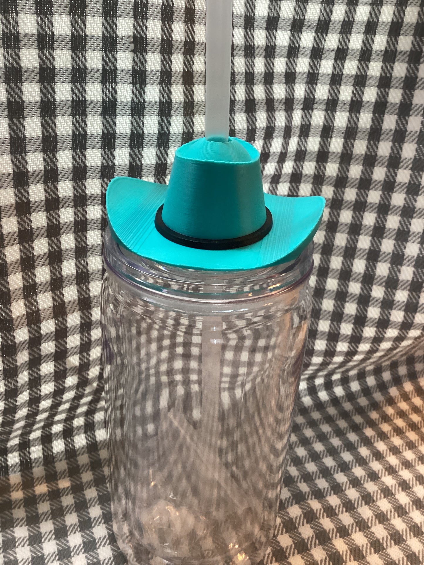 Large straw topper
