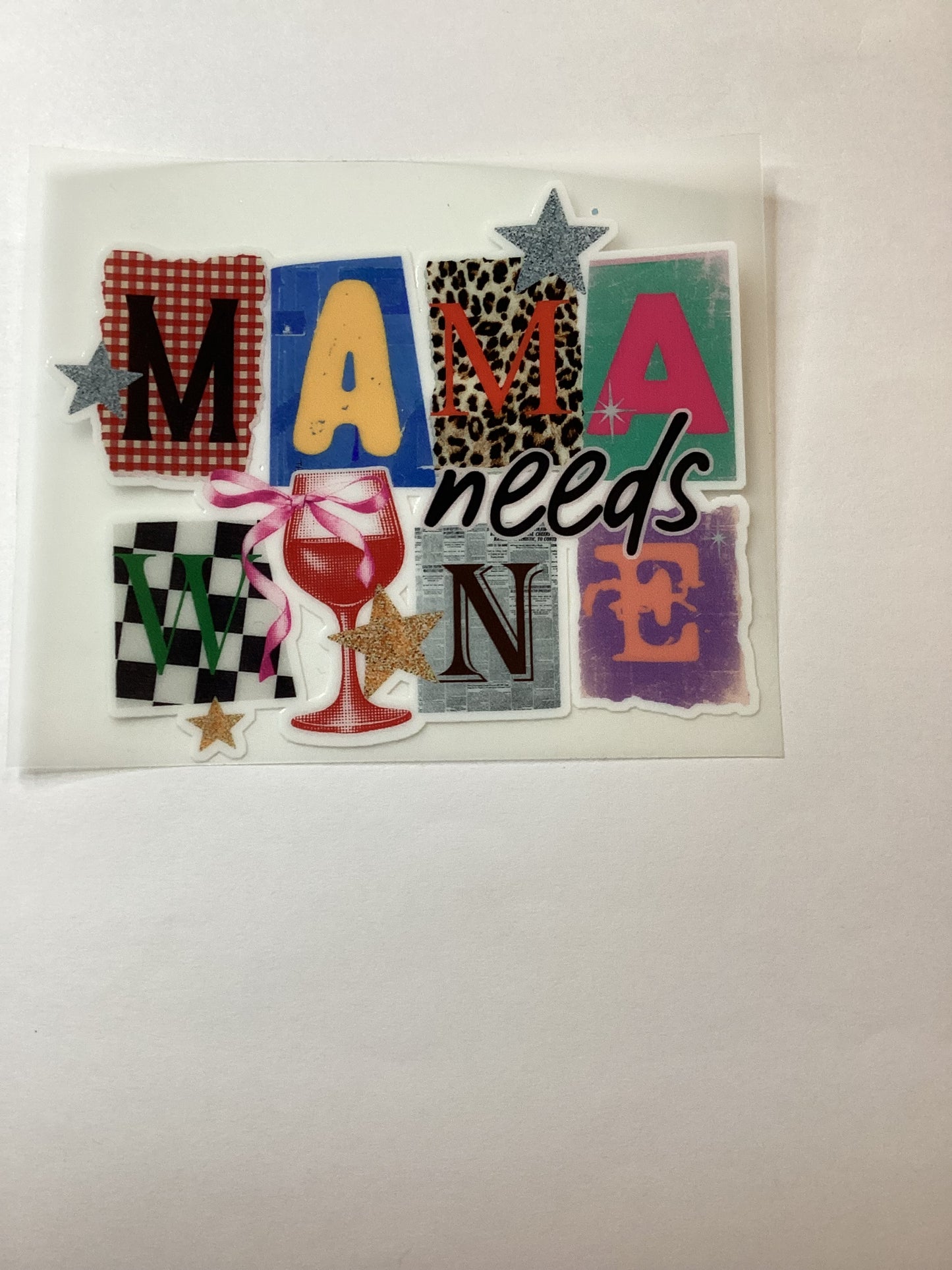 Glow - mama needs wine