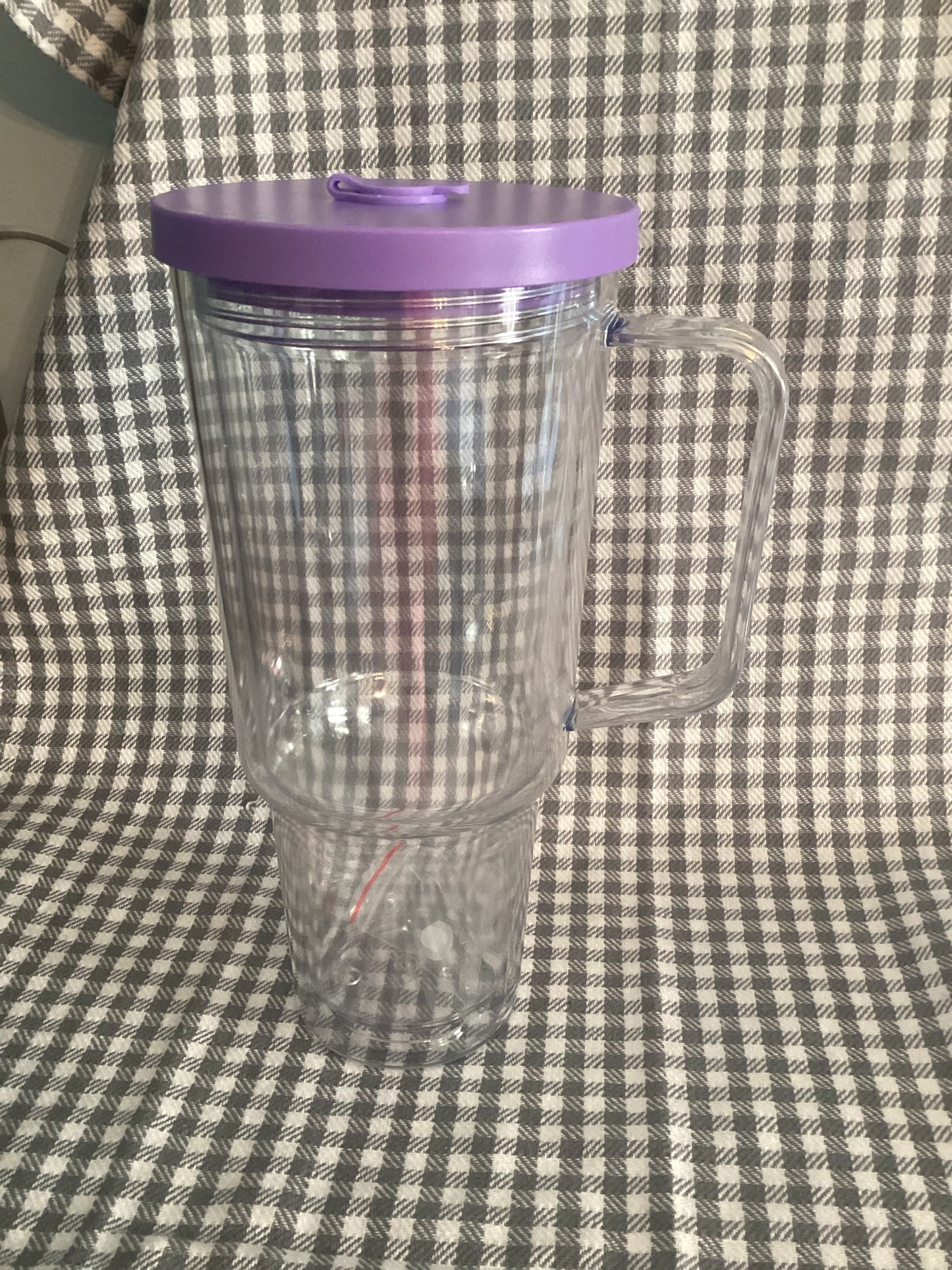 30oz boba lid purple
