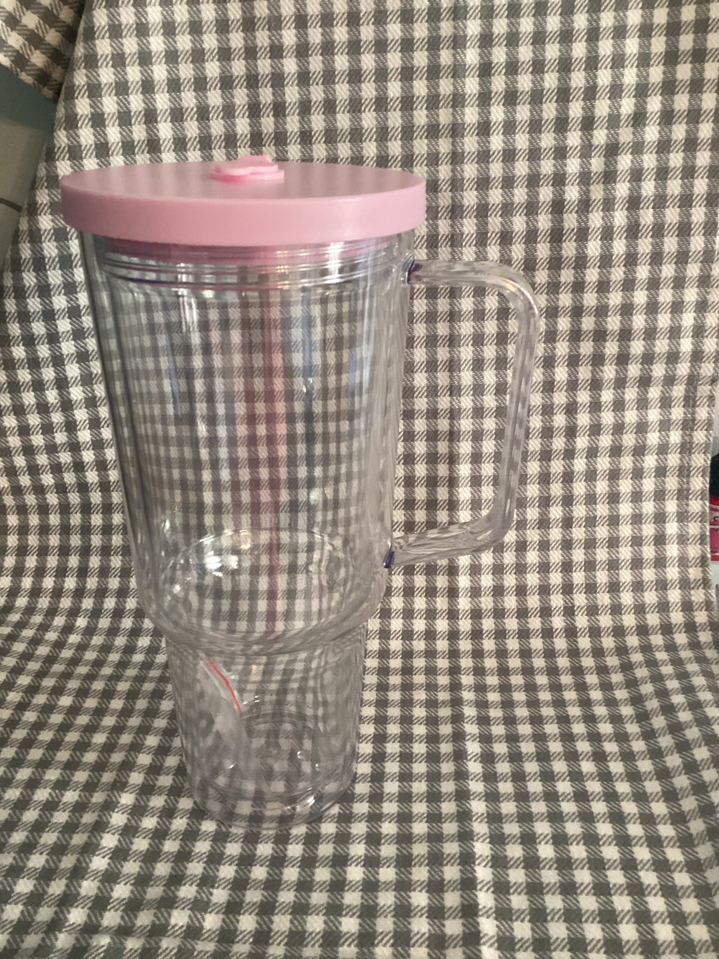 30oz boba lid light pink