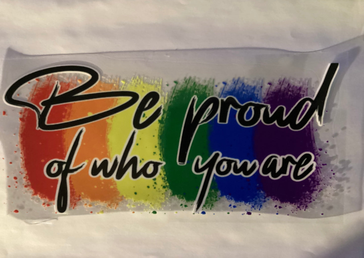 Be proud of who you are