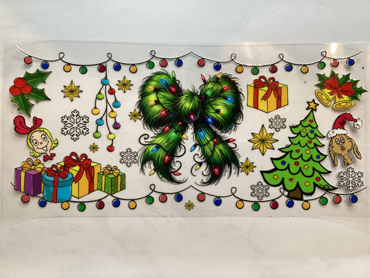 Grinch bow