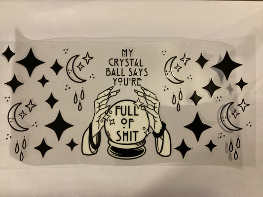 Full of shit