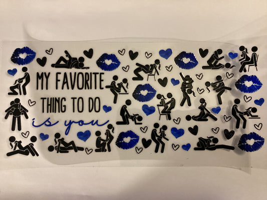 My favorite thing to do