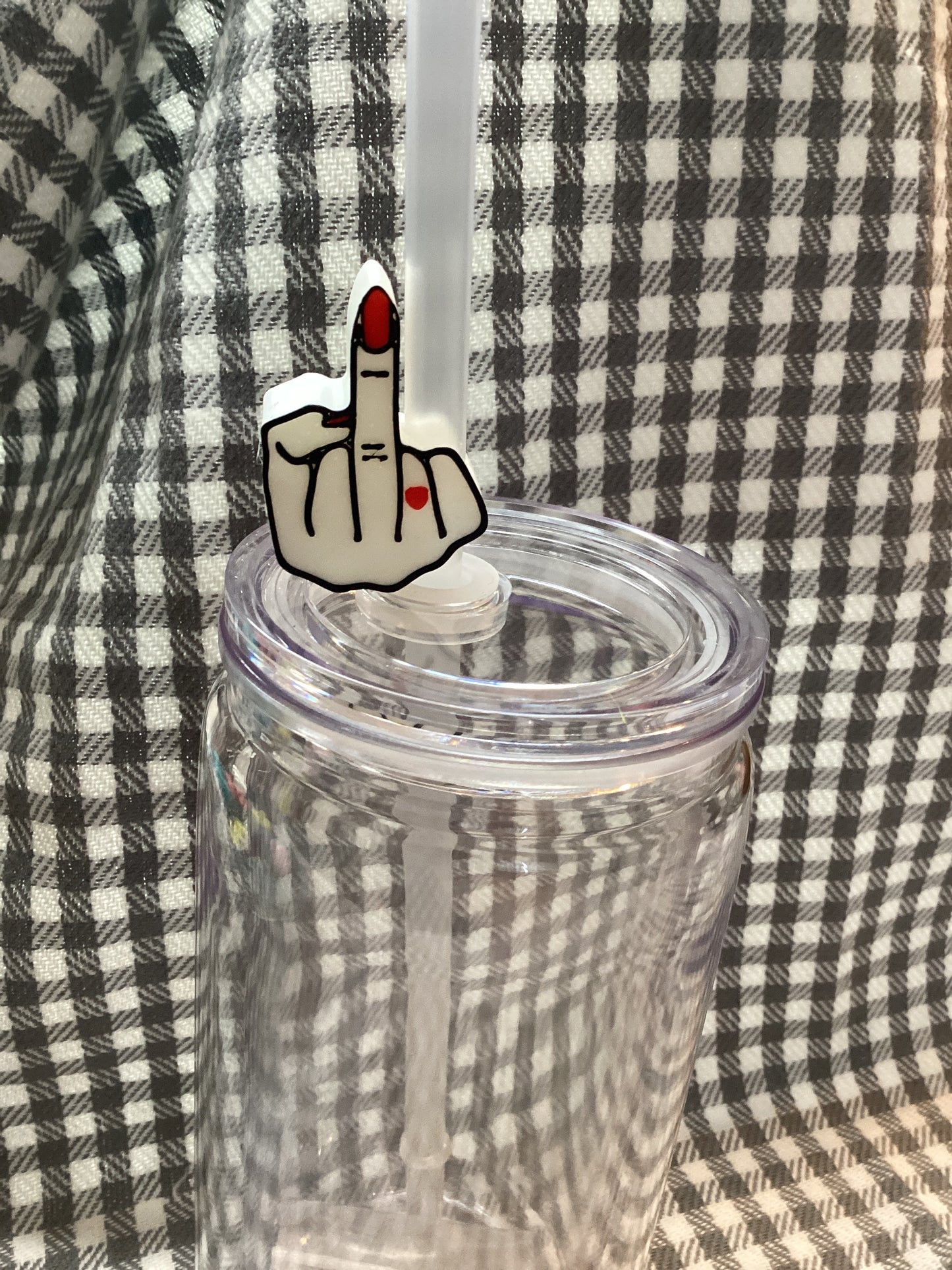 Medium straw topper