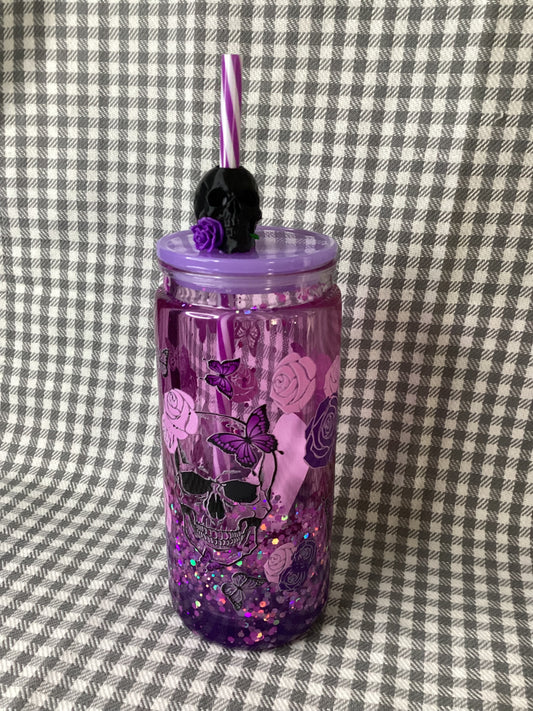 Purple skull