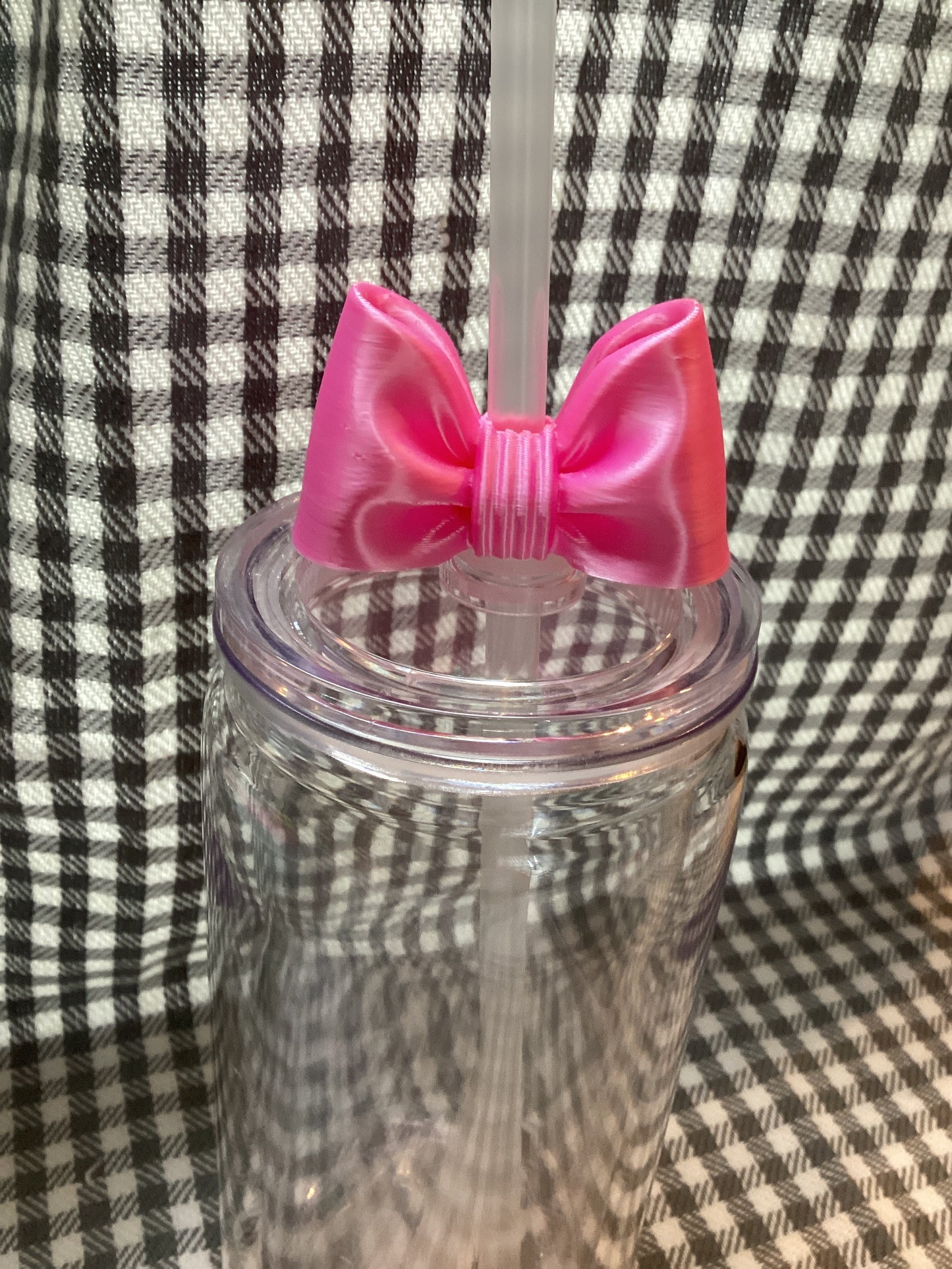 Large straw topper