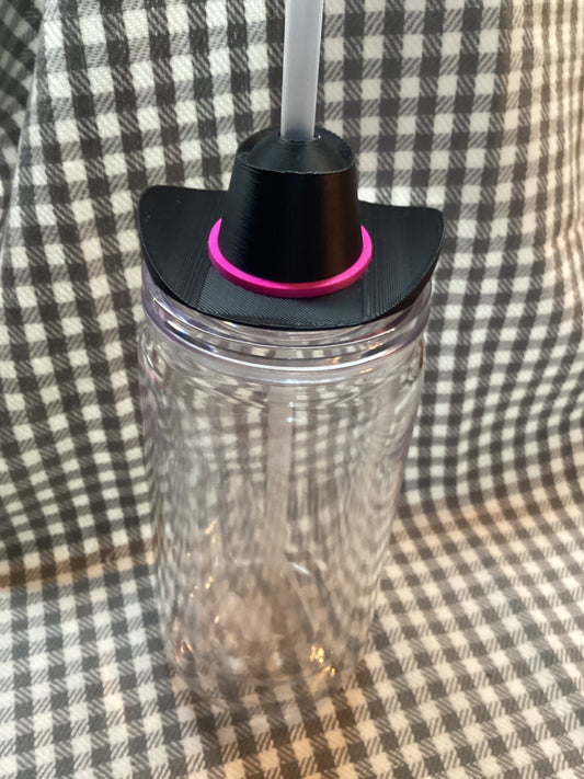 Large straw topper