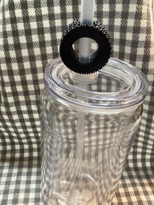 Medium straw topper
