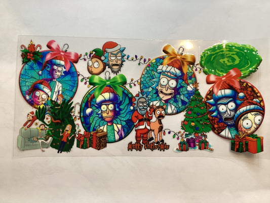 Christmas Rick and morty