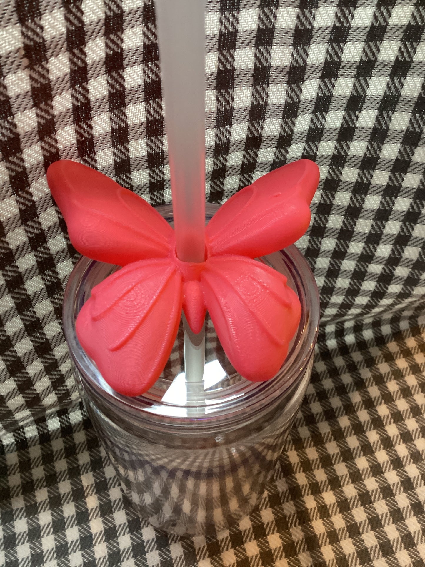 Large straw topper