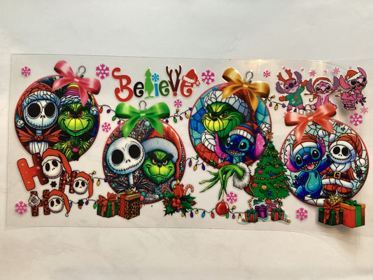 Christmas Jack and grinch