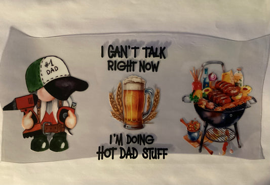 Doing hot dad stuff