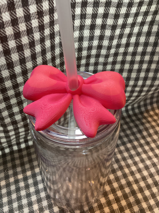 Large straw topper
