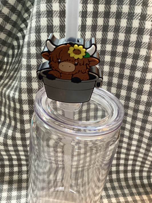 Medium straw topper