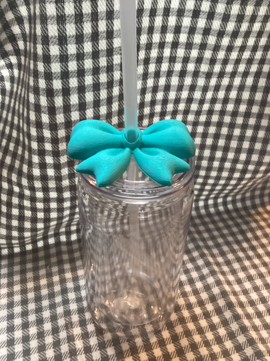 Large straw topper