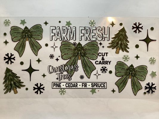 Farm fresh trees