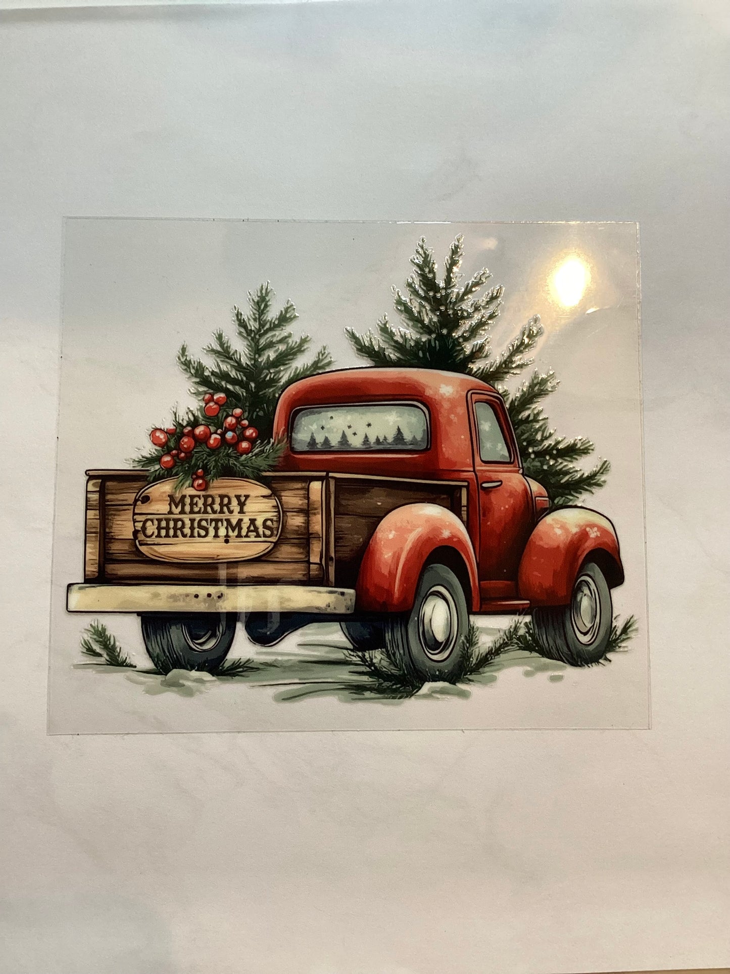 Christmas truck