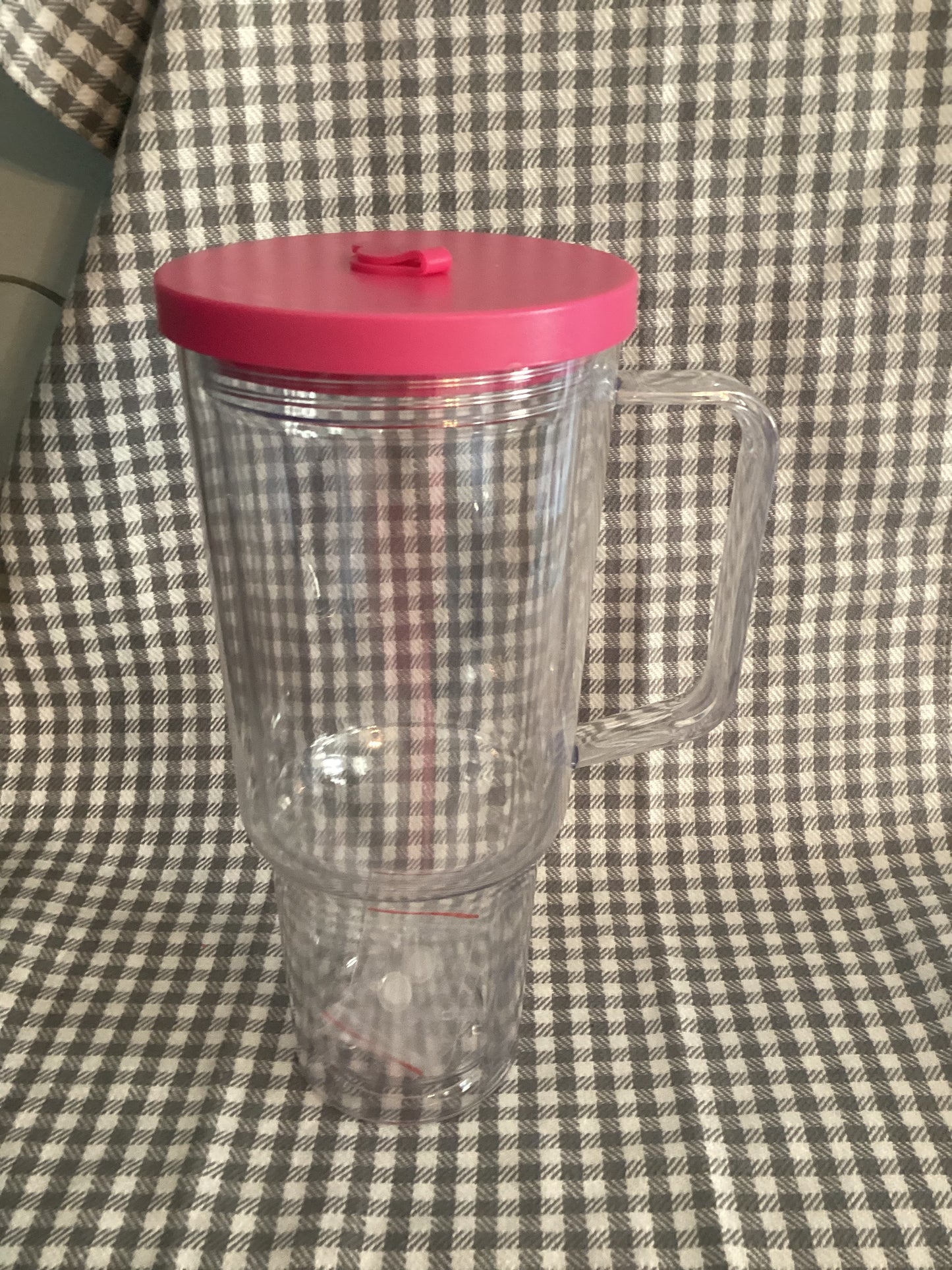 30oz boba lid pink