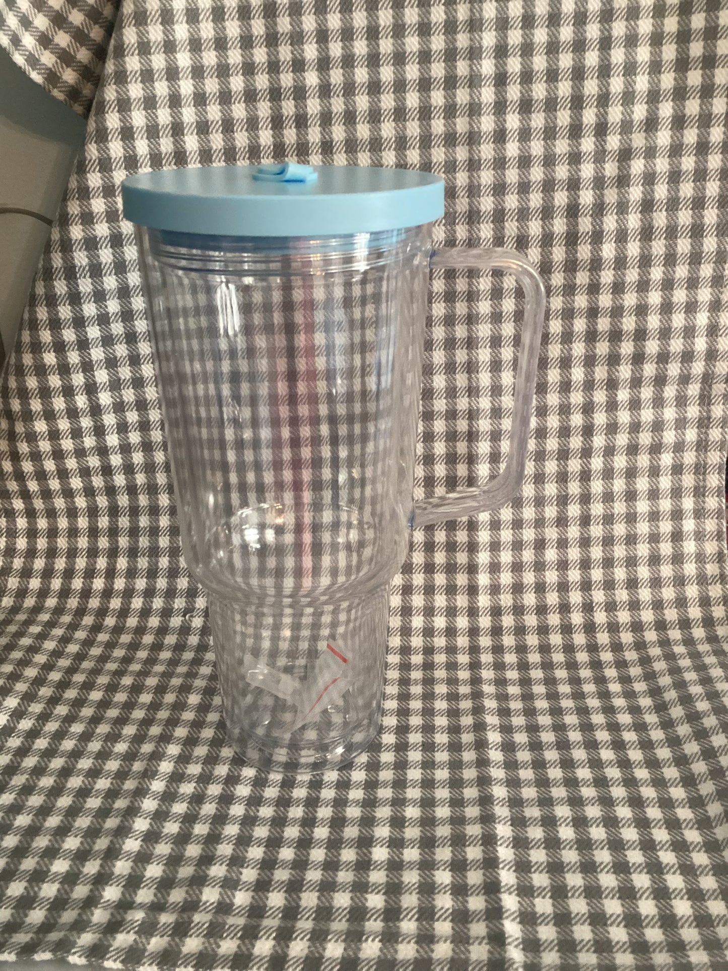 30oz boba lid light blue